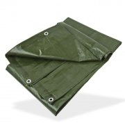 Nepremokavá plachta zakrývacia 3x3 m 140 g/m2, zelená