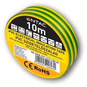 Entac EIT-1315-10M-GY izolačná páska PVC 15x0,13mm zeleno-žltá 10m
