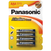 Panasonic Alkaline Power AAA Bronze, LR03; blister 4 ks