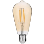 Avide LED žiarovka Filament ST57 8W E27 WW Dimmable/Amber