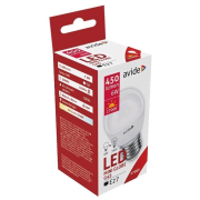 Avide LED žiarovka 6W E27 Globe Mini G45 EW teplá biela