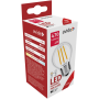 Avide LED žiarovka Filament Mini Globe 4W E27 WW 2700K (380lumen)