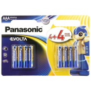 Panasonic EVOLTA alkaline AAA; LR03; blister 8ks