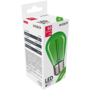 Avide dekoračná LED Filament 0,6W E27 zelená