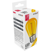 Avide dekoračná LED Filament 0,6W E27 žltá