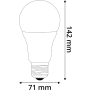Avide LED Globe A70 16W E27 CW (2010lm)