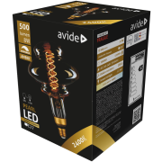 Avide LED Jumbo Filament Pearl 8W E27 Amber 500lumen dimmable