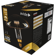 Avide LED Jumbo Filament Millau 6W E27 Amber 300lumen dimmable